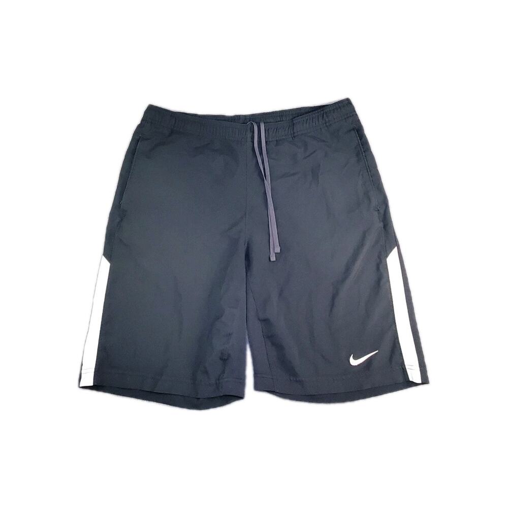 Nike Dri-Fit Size S Athletic Shorts Men's Black Used Pockets Gym Hiking C19
